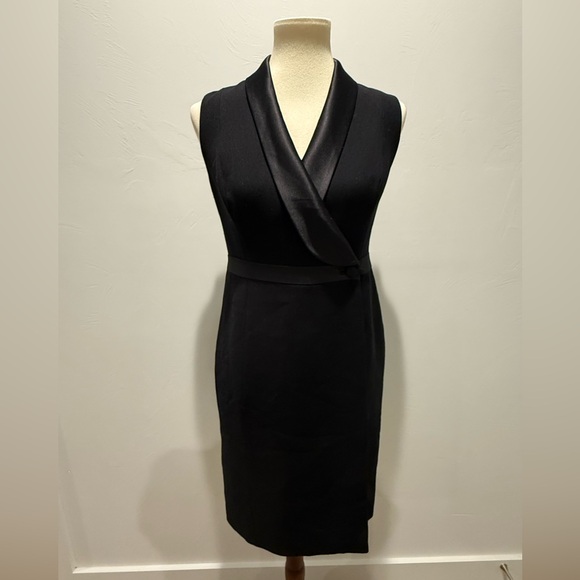 Donna Karan Dresses & Skirts - Donna Karan Black Sleeveless Tuxedo Dress